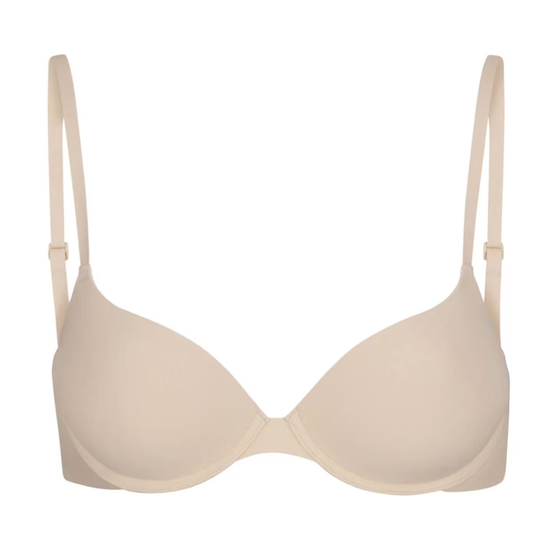 Skims Fits Everybody Push-Up Demi Bra, Sand, 36h